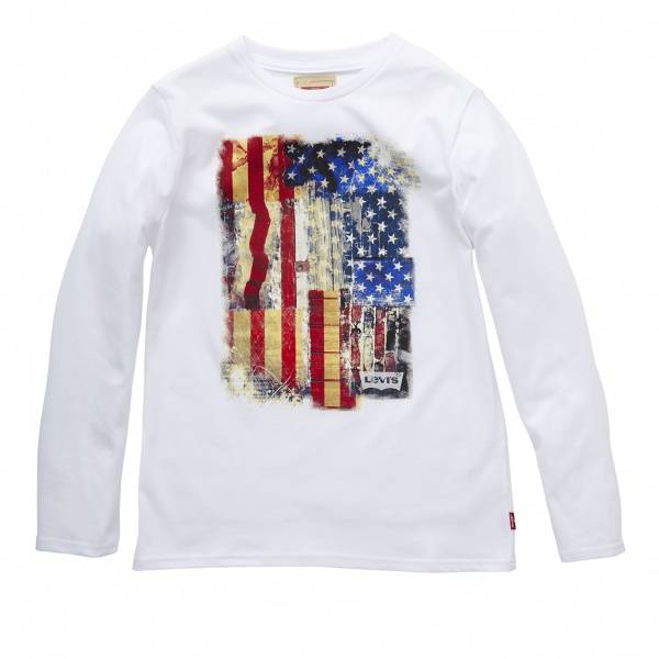 Levis, Longsleeve Diego hvit