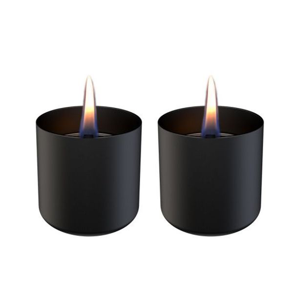 Tenderflame, 2 pk Lilly 8 svart