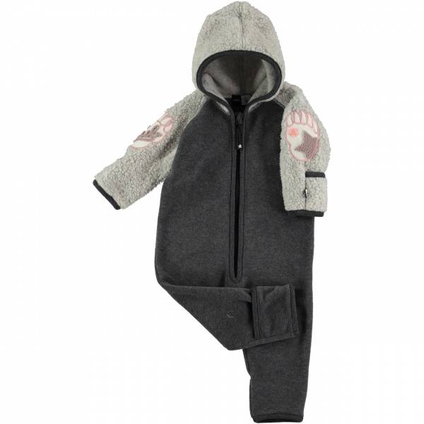 Molo, Uny fleecedress, grey melange