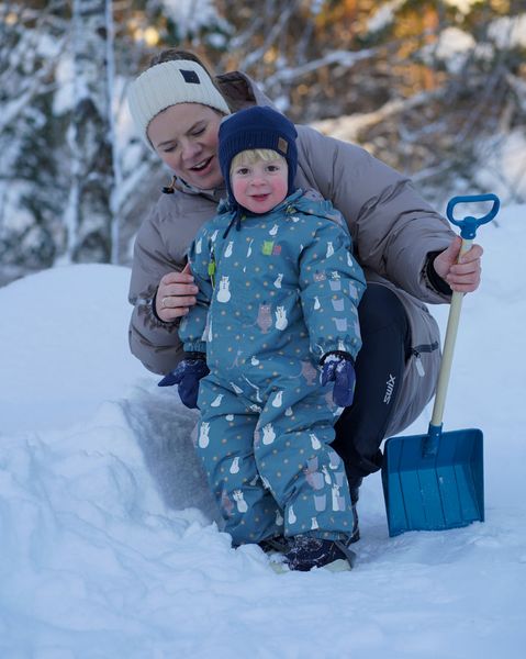 Kattnakken , parkdress baby snø hav