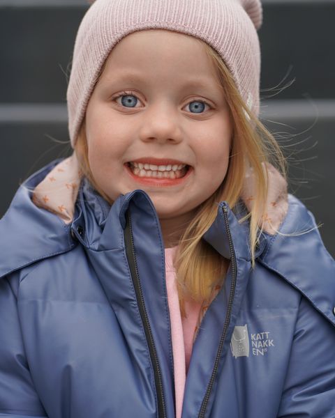 Kattnakken , Boblejakke sludd barn Slåtterøy